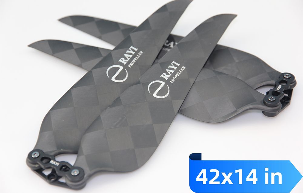 42X14 Carbon Fiber Folding Propeller